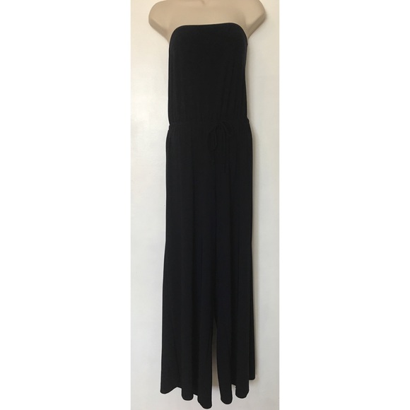 Dress Barn Other - DressBarn Jumpsuit Pants Romper Charcoal Black