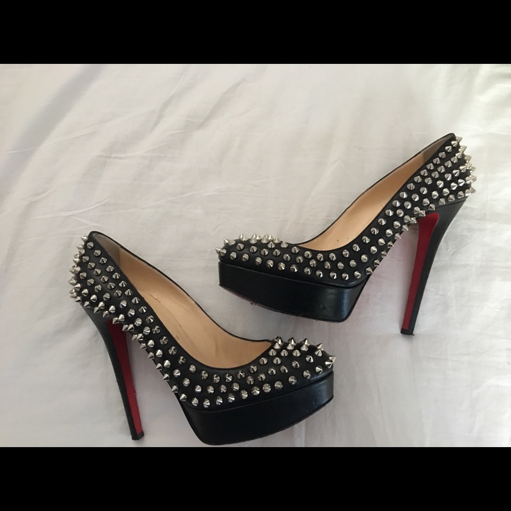 Christian Louboutin Bianca Spikes 140 Nappa