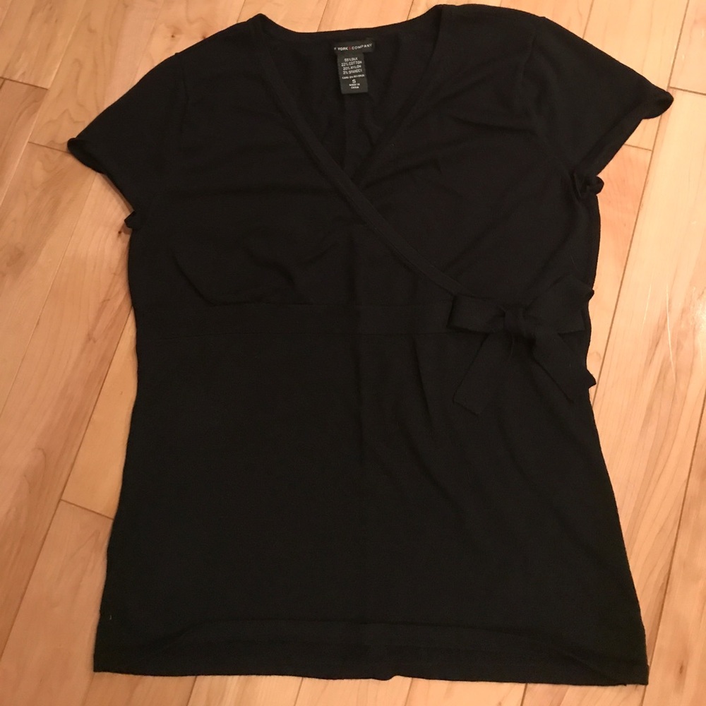 Black V-Neck Sweater