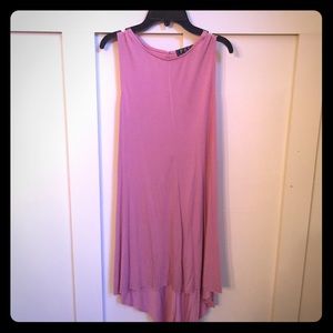 Dress in a dusty rose...open back