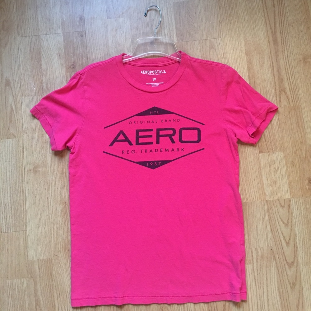 Pink Aeropostale T-Shirt with Logo