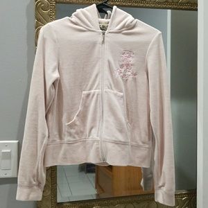 Baby pink Juicy Couture zip-up jacket 💖