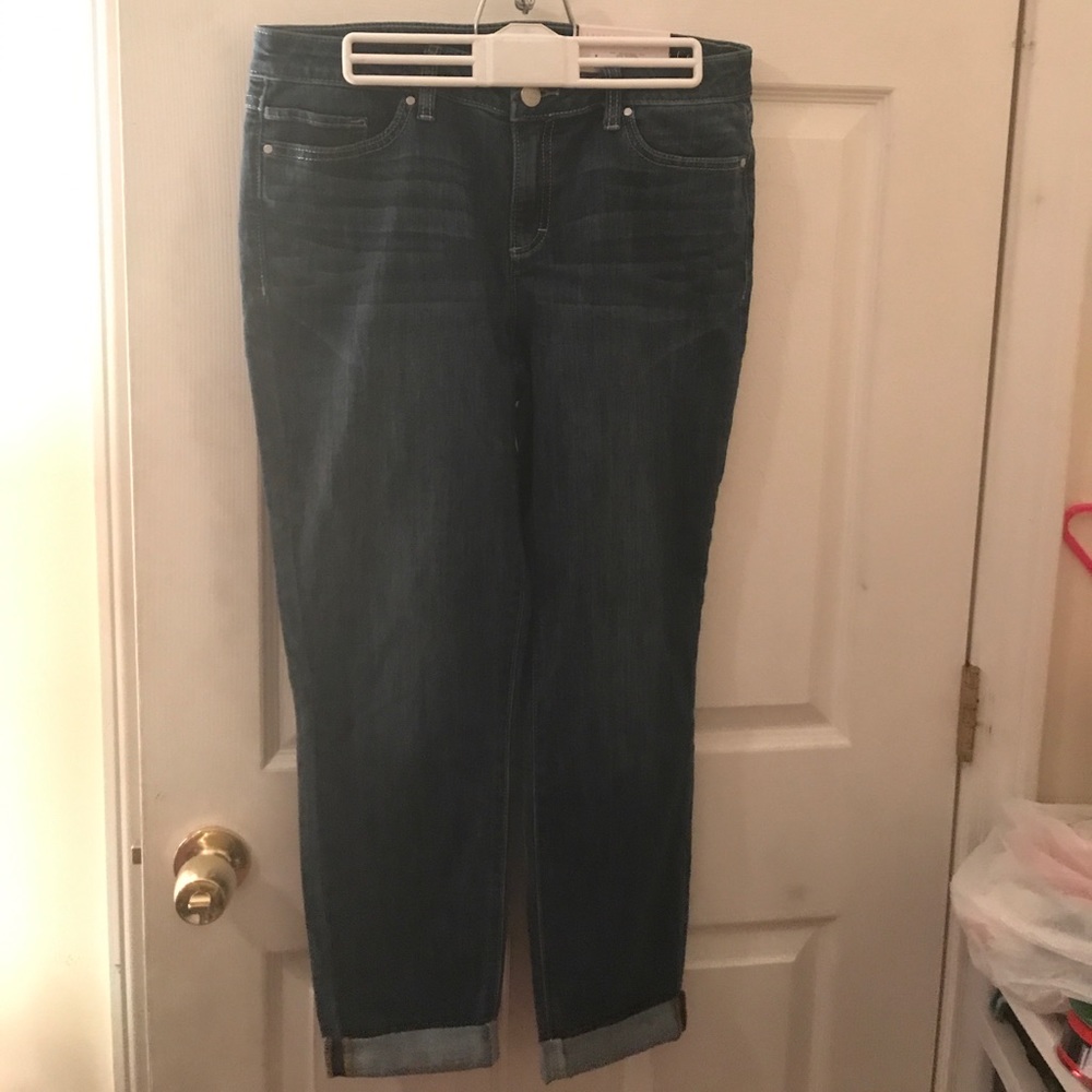 Cuffed jeans