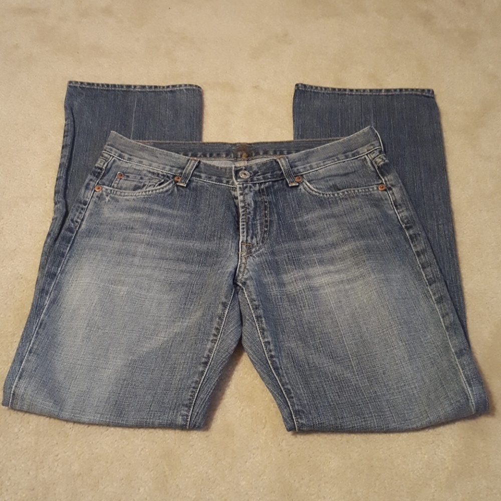 Authentic 7 for all Mankind bootleg jeans SIZE 30