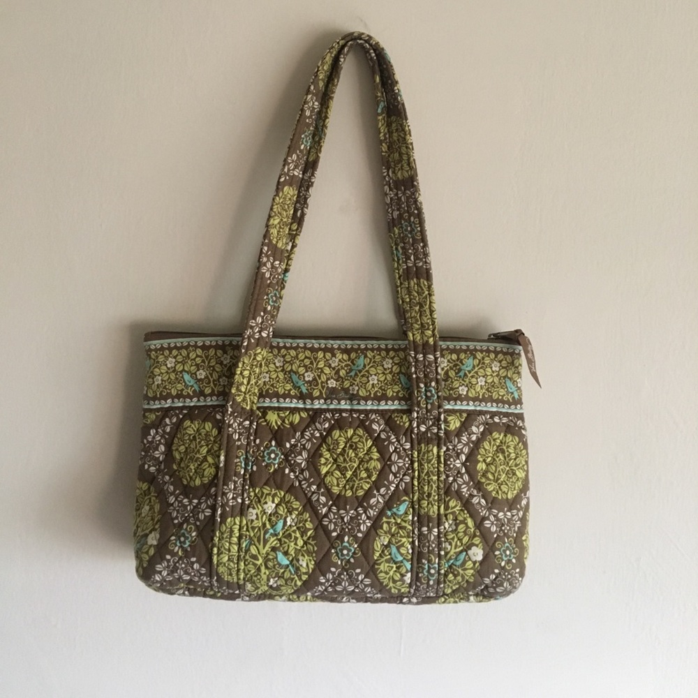 Paisley Green Vera Bradley Shoulder Bag