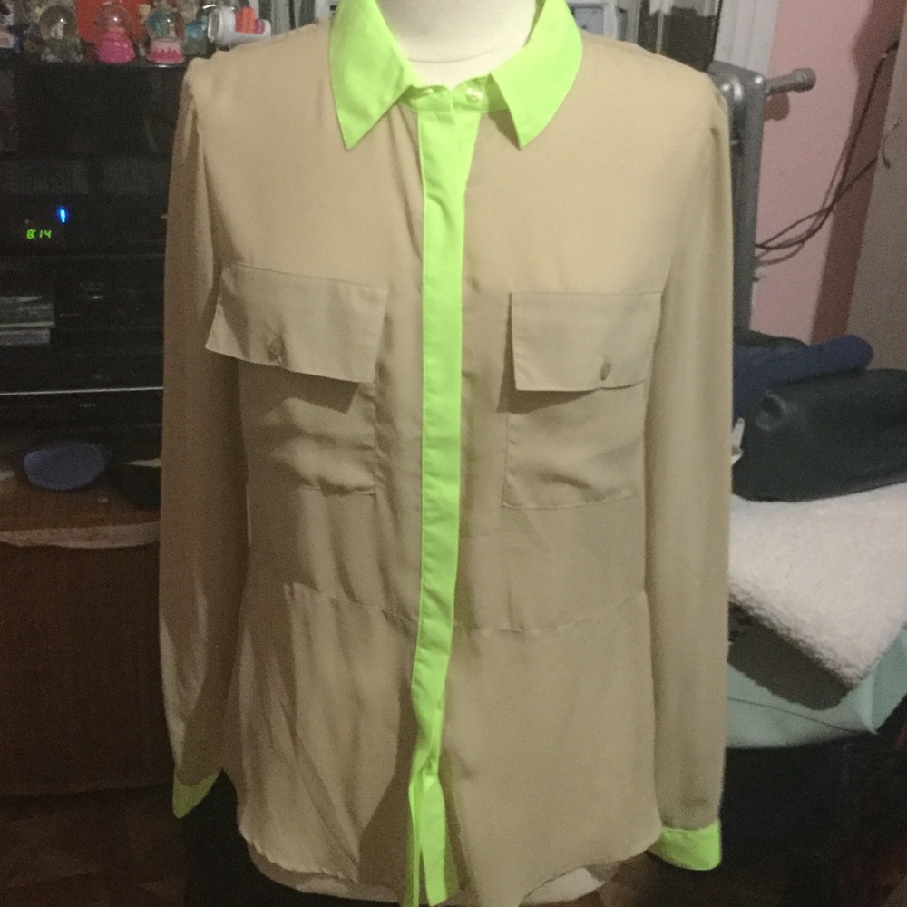 Button Down Blouse - image 1