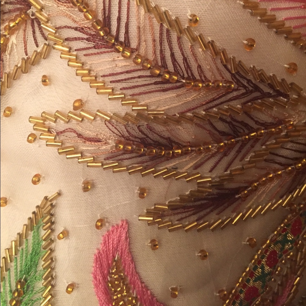 London Bugle Bead Multicolored Jacket - Picture 3 of 3