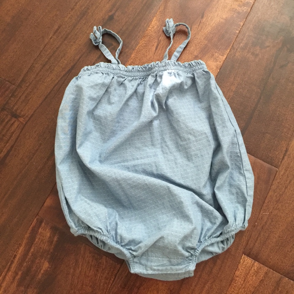 Old Navy chambray romper