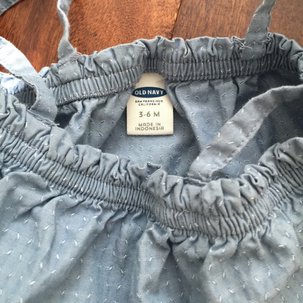 Old Navy chambray romper - Picture 2 of 3