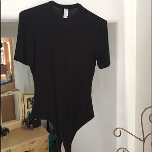 American Apparel black bodysuit