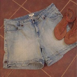 Cato Denim Blue Jean Shorts 16 Women's