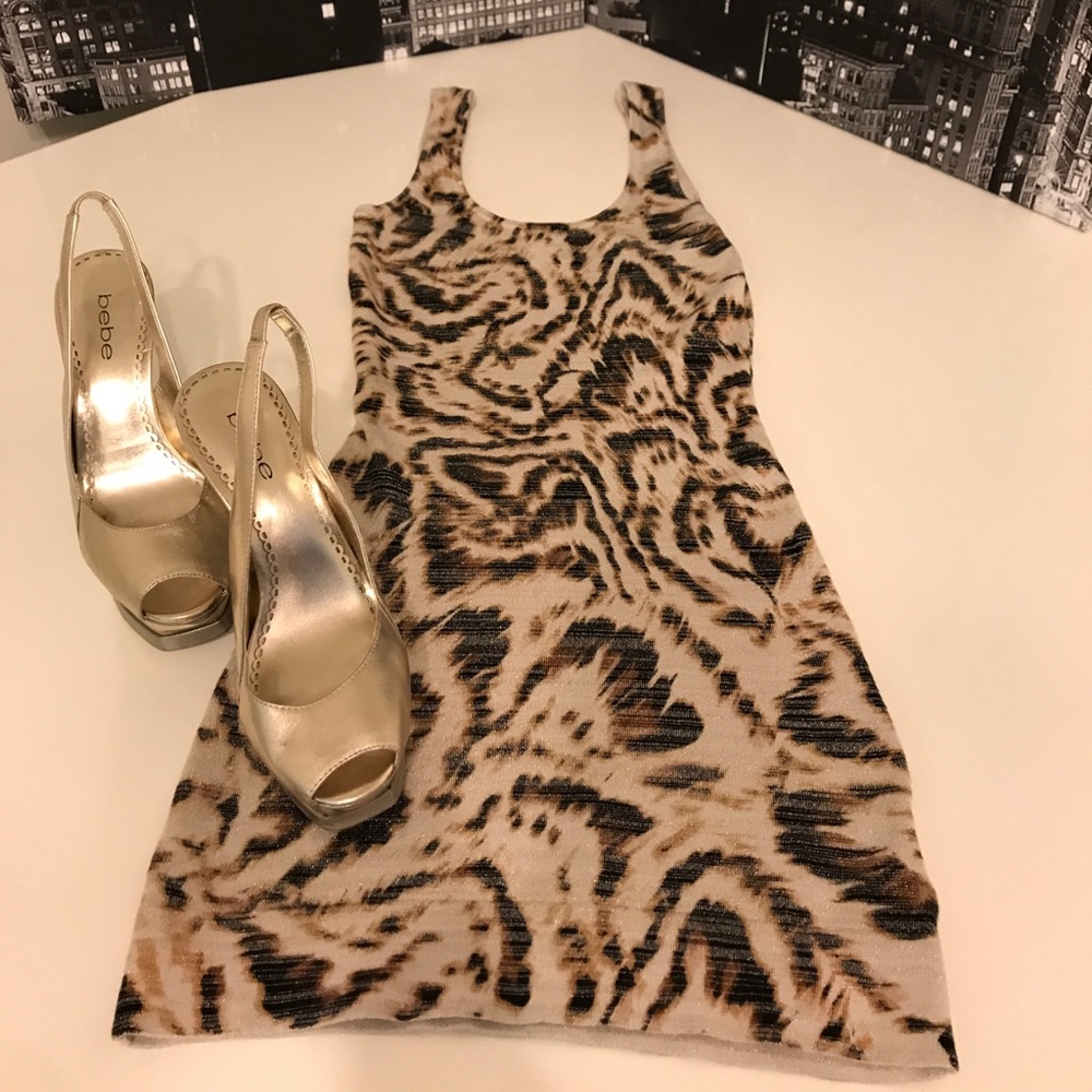 SALE! Guess by Marciano Leopard Print Mini Dress