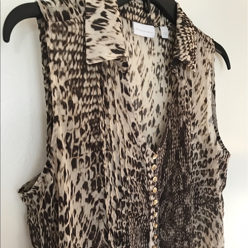 Animal Print Sleeveless