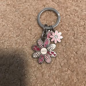 Coach Flower key chain