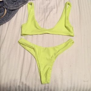 Neon thing bikini