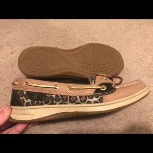 Cheetah Print Sperry's