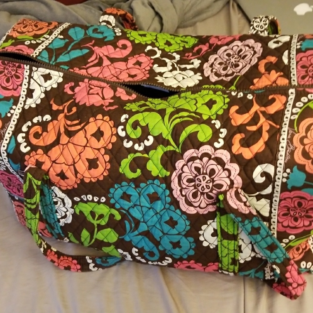 Large Vera Bradley duffle bag