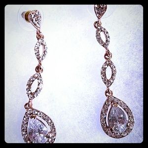 Rose Gold Earrings