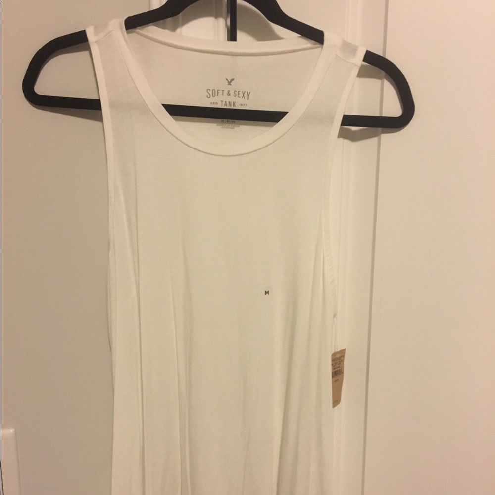 White tank top