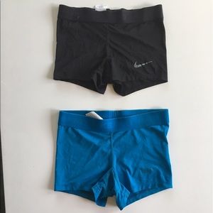Nike spandex shorts