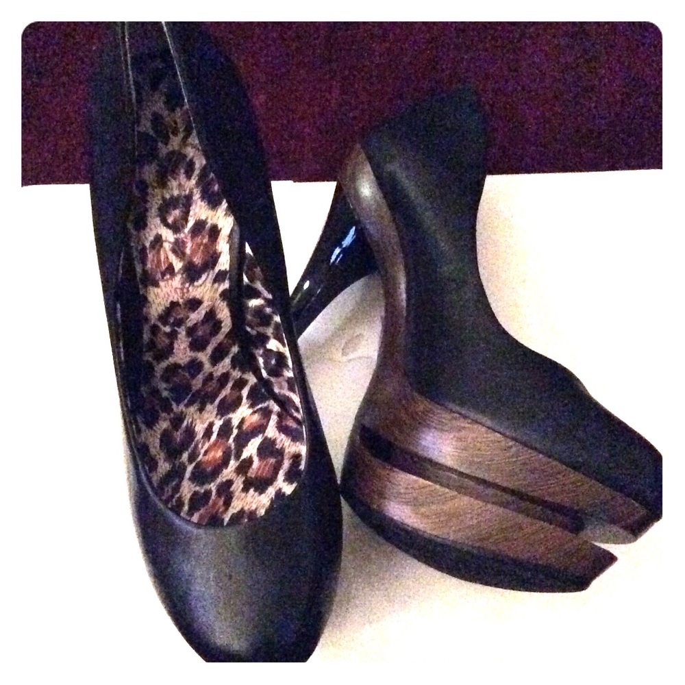 Black Platform Heels