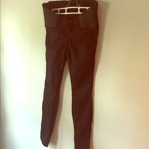J brand maternity black jeans