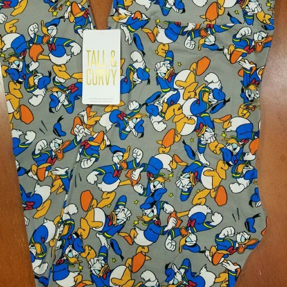 Donald Duck Lularoe Leggings