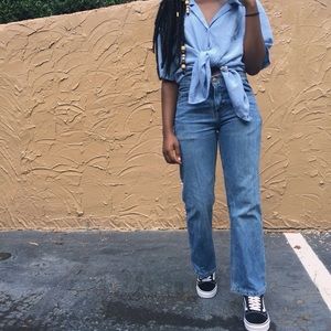 Vintage Levi's boot cut jeans