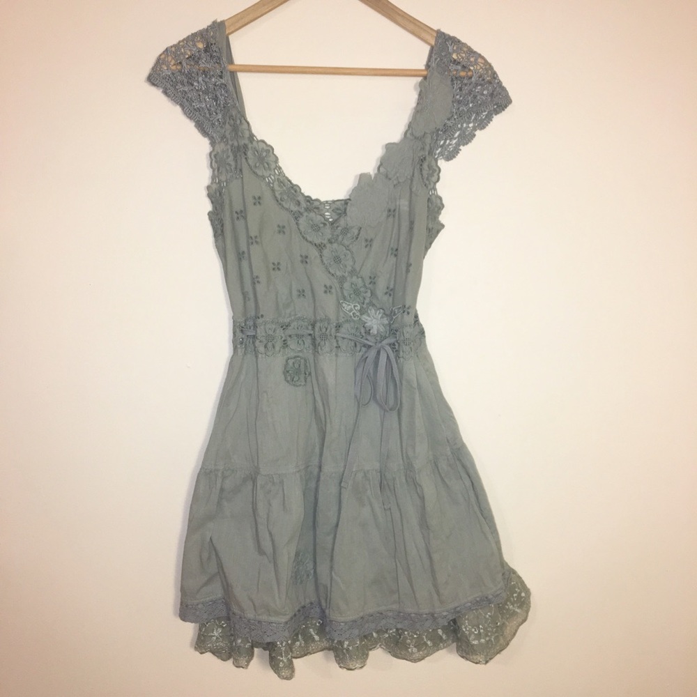 Free People Cotton Lace Dress