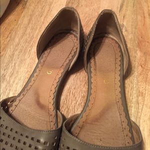 Restricted Shoes - Pointy, toe perforated flats Restricted Shoes - Pointy, toe perforated flats