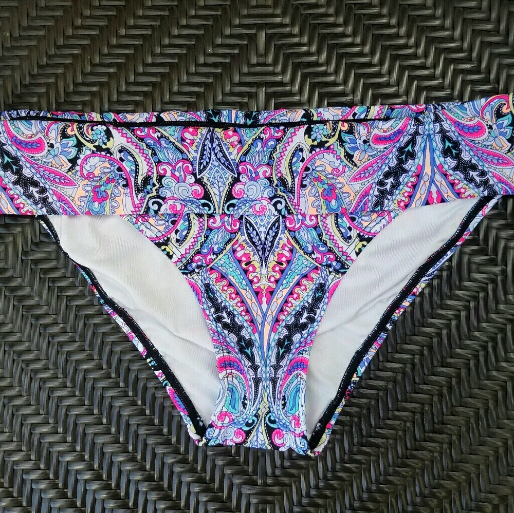 Victoria's Secret fold over swimsuit bottoms,Large