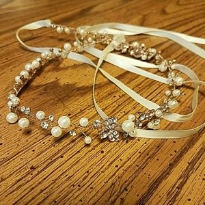Bel Aire Rose Gold Head Piece