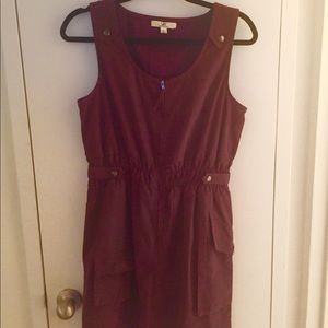 Ya Los Angeles front zip dress