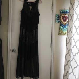 London Times black maxi