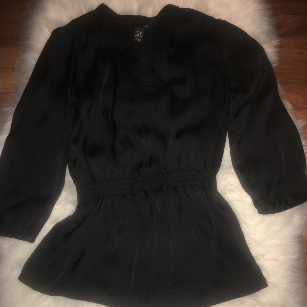 Black dress shirt