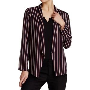 NEW! Lush Classy Striped Lightweight Fashion BlazerJacket