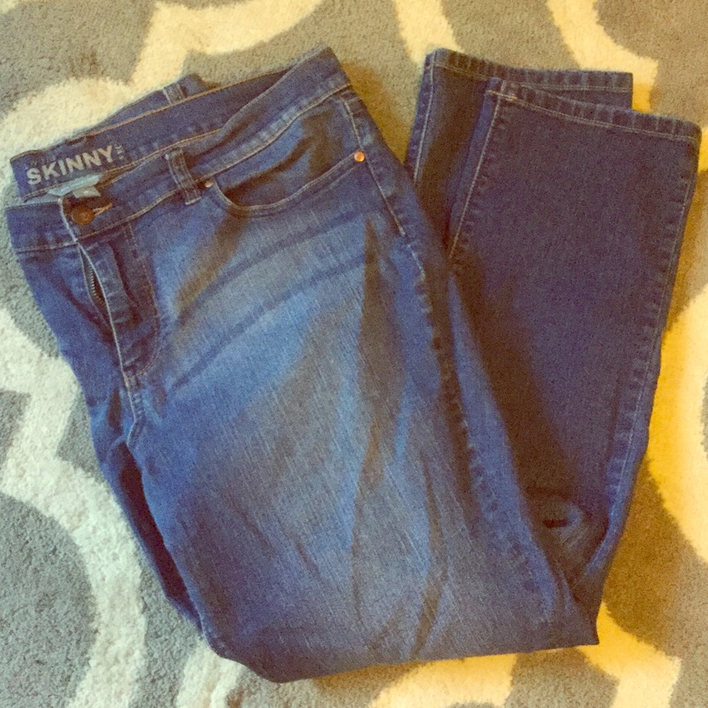 Low Rise New York and Company Skinny Jeans