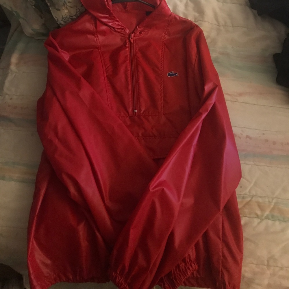 Lacoste rain coat