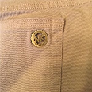 Michael Kors long tan shorts