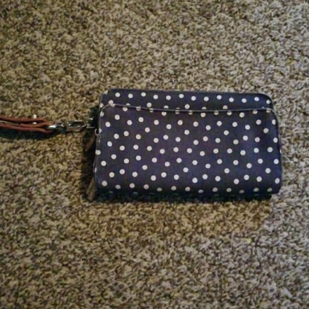 Thirty one perfect cents wallet and wristlet strap