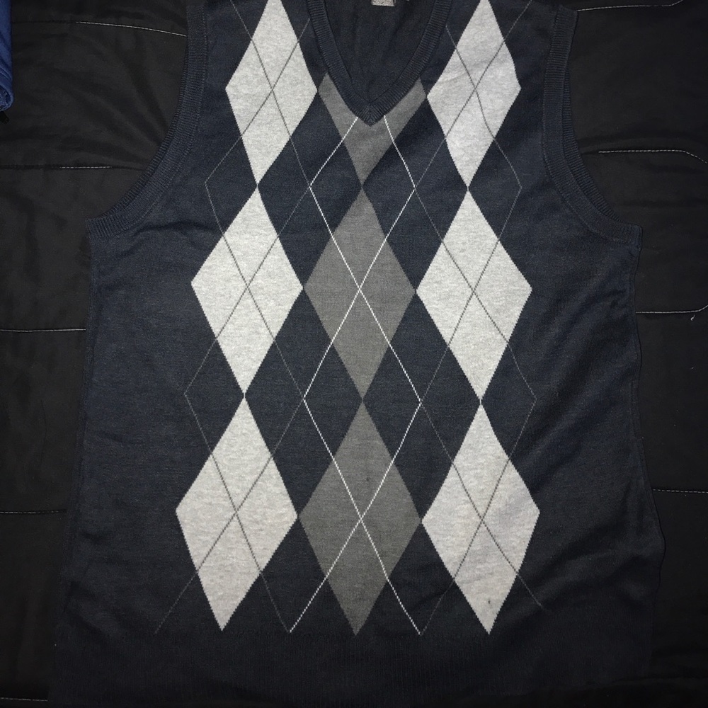 Men's Method brand Navy blue w/grey pattern.