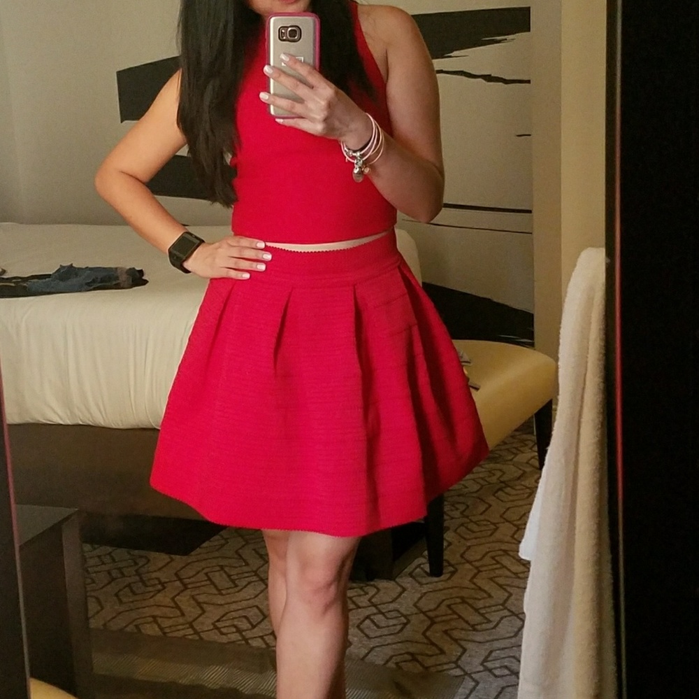 Red Crop Top - Picture 5 of 5