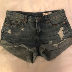Blank NYC denim shorts