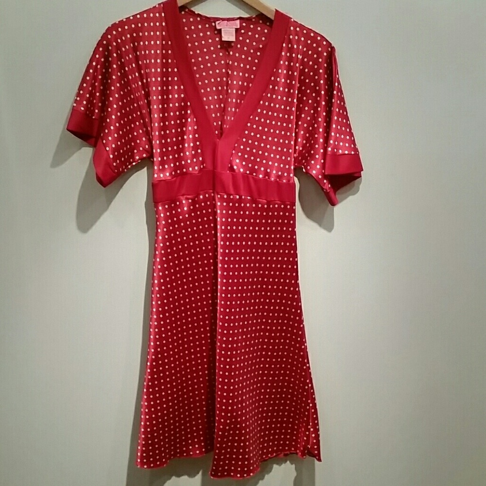 Red Kimono Inspired Dress