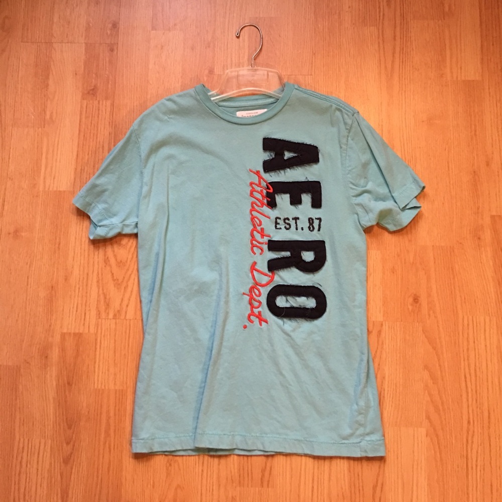 Aeropostale Cyan T-Shirt