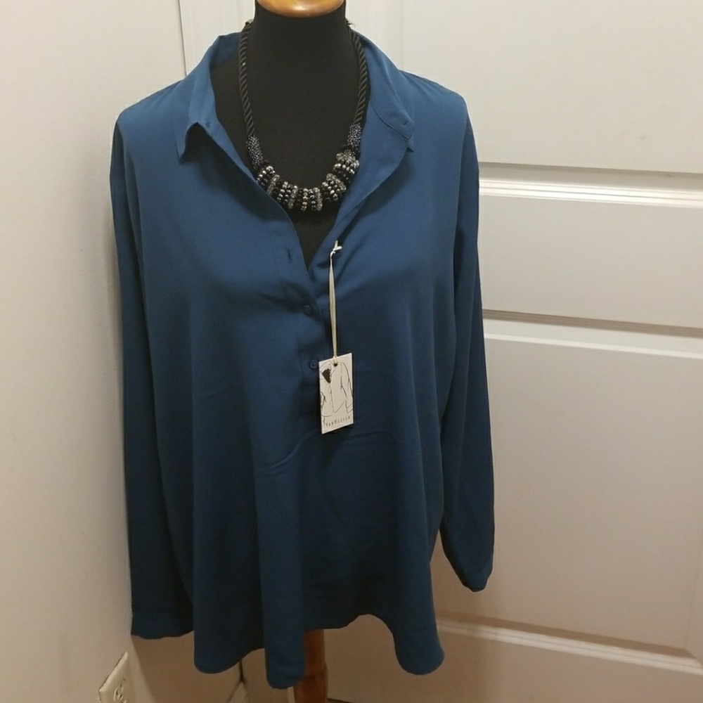 VANHEUSEN BLOUSE NEW WITH TAGS