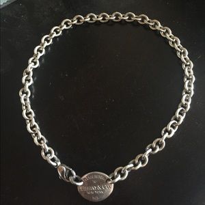 Authentic Return to Tiffany &Co Oval Choker
