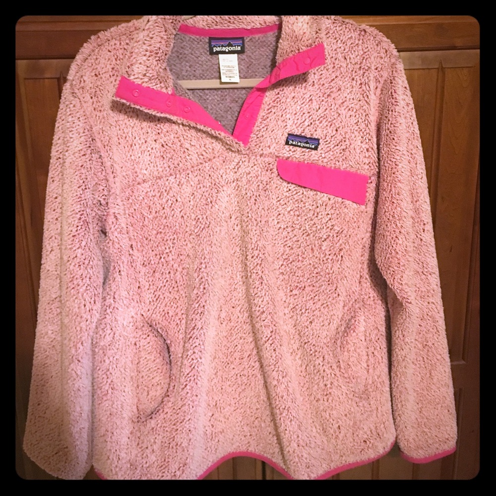 RARE Patagonia women's re-tool snap-t  pullover