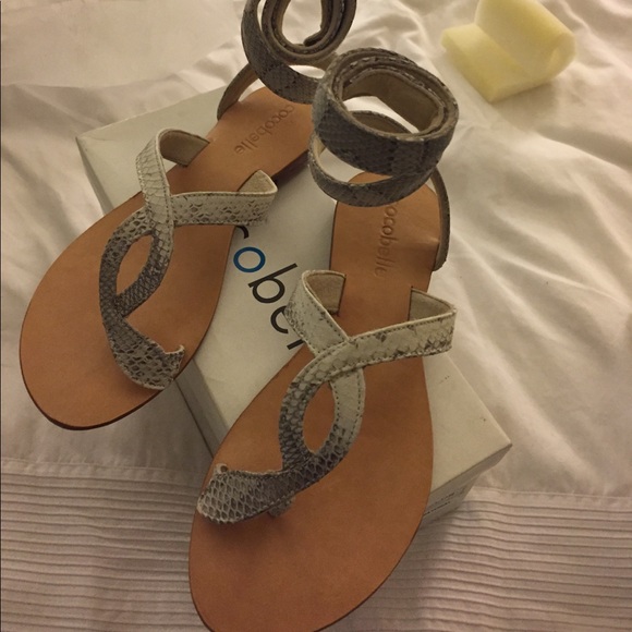 Coco belle snake sandals in natural color - Picture 2 of 4