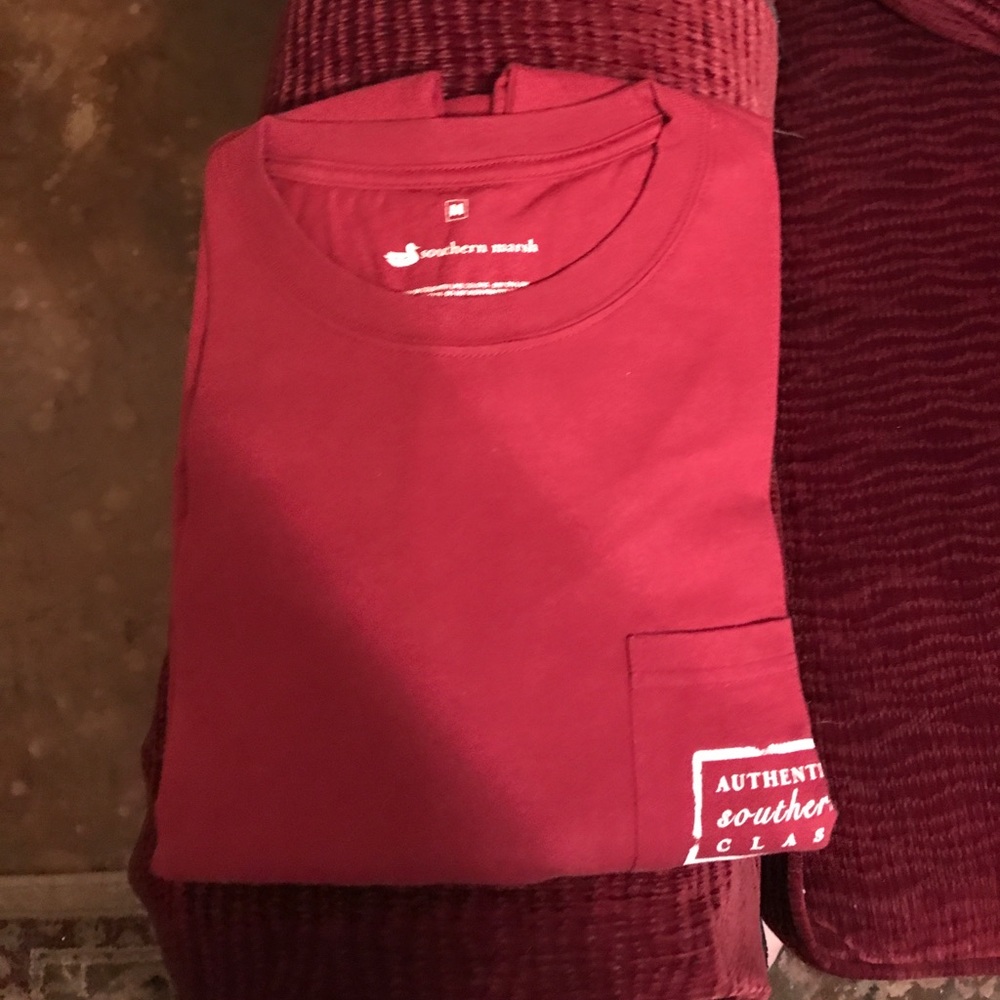 Southern marsh long sleeve tshirt size medium